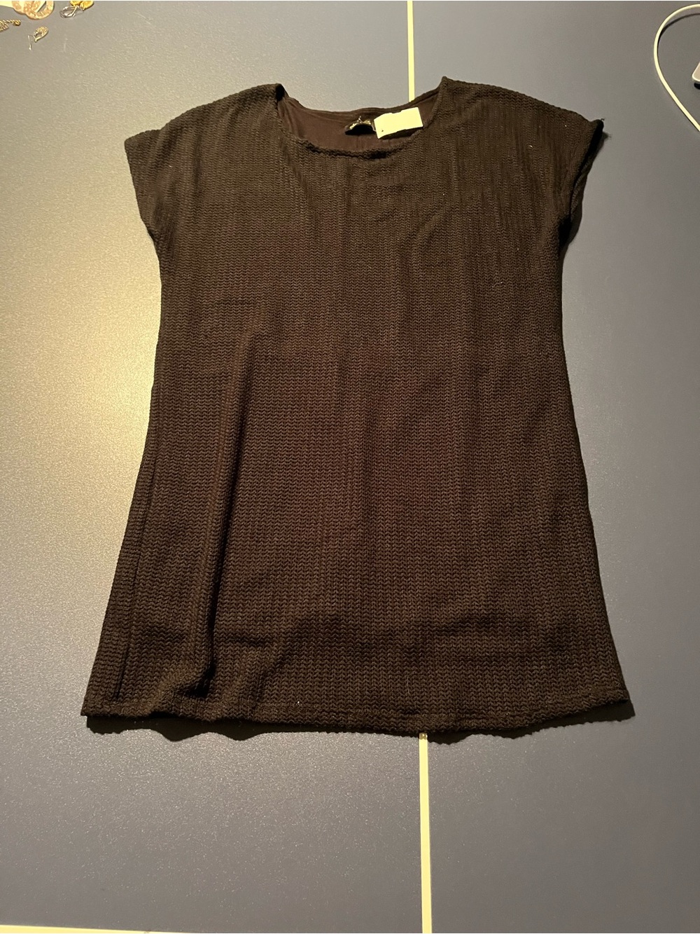 dee elle Black Knit Dress